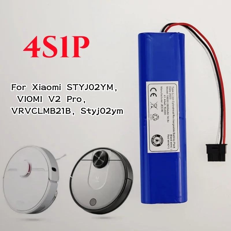 Сменный аккумулятор 4S1P 14 8 в для робота-пылесоса Xiaomi Mijia Mi PINR18650
