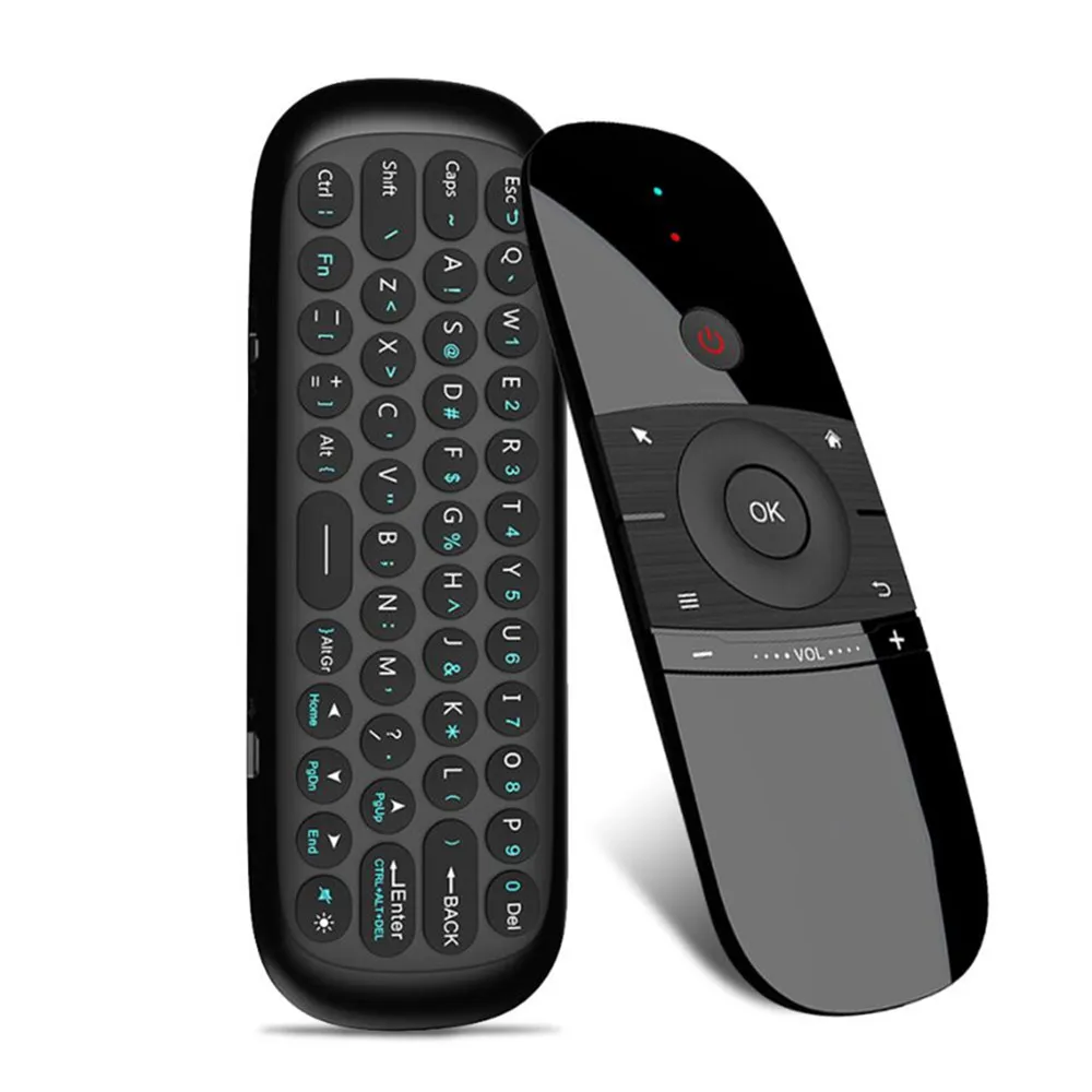 

New Original W1 Fly Air Mouse Wireless Keyboard Mouse 2.4G Rechargeble Mini Remote Control For Smart Android Tv Box Mini Pc