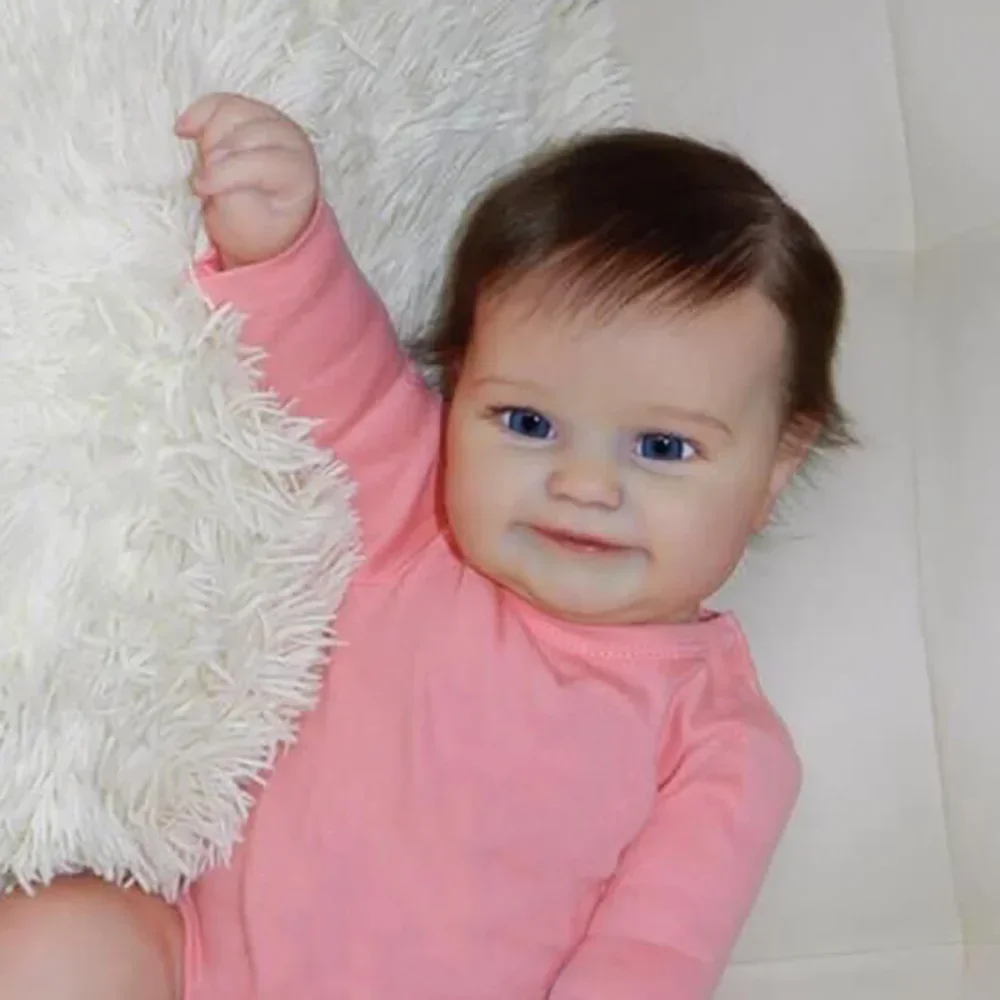 Силиконовая кукла 48 см Reborn Maddie ручная роспись 3D кожа с видимыми венами