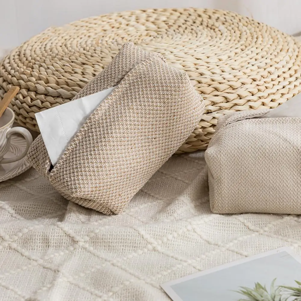 Коробка для салфеток полезный контейнер из полиэстера подставка гостиной