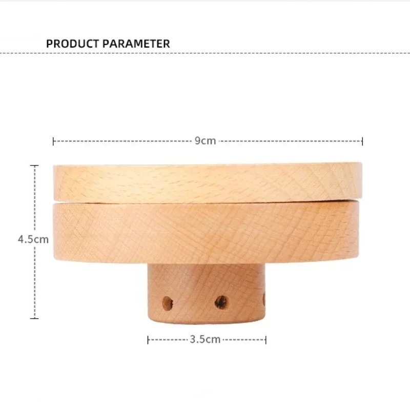 Деревянная крышка для коктейльной курильницы