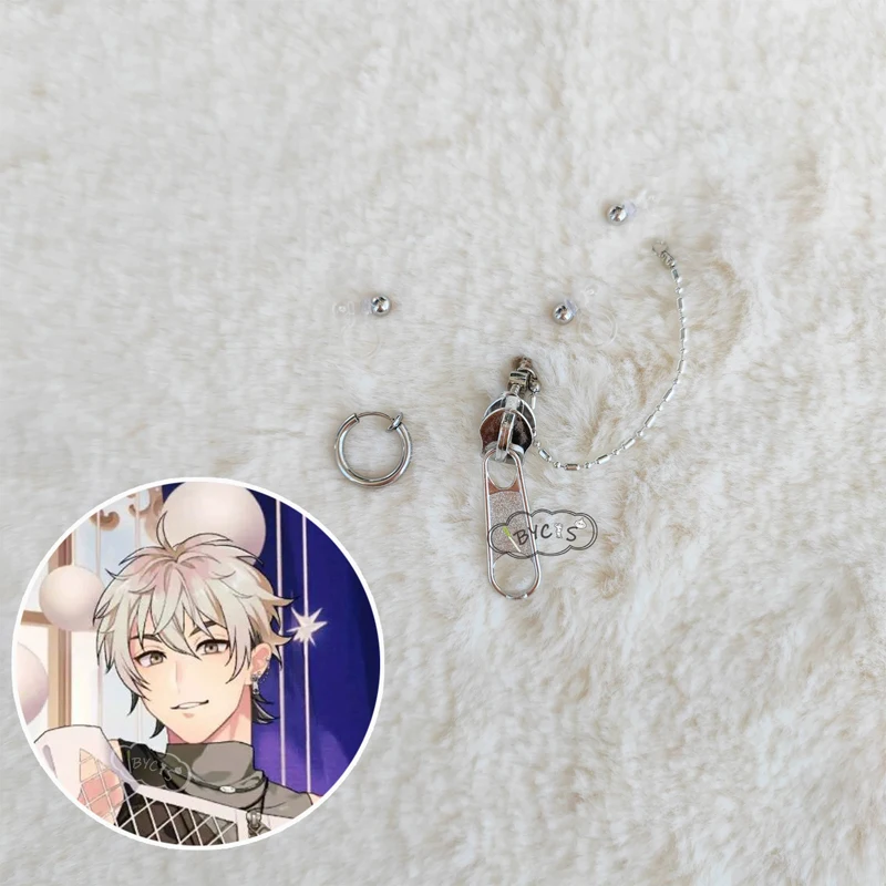 

Anime Earrings NU：Carnival Eiden Dangles Ear Ring Cosplay Prop