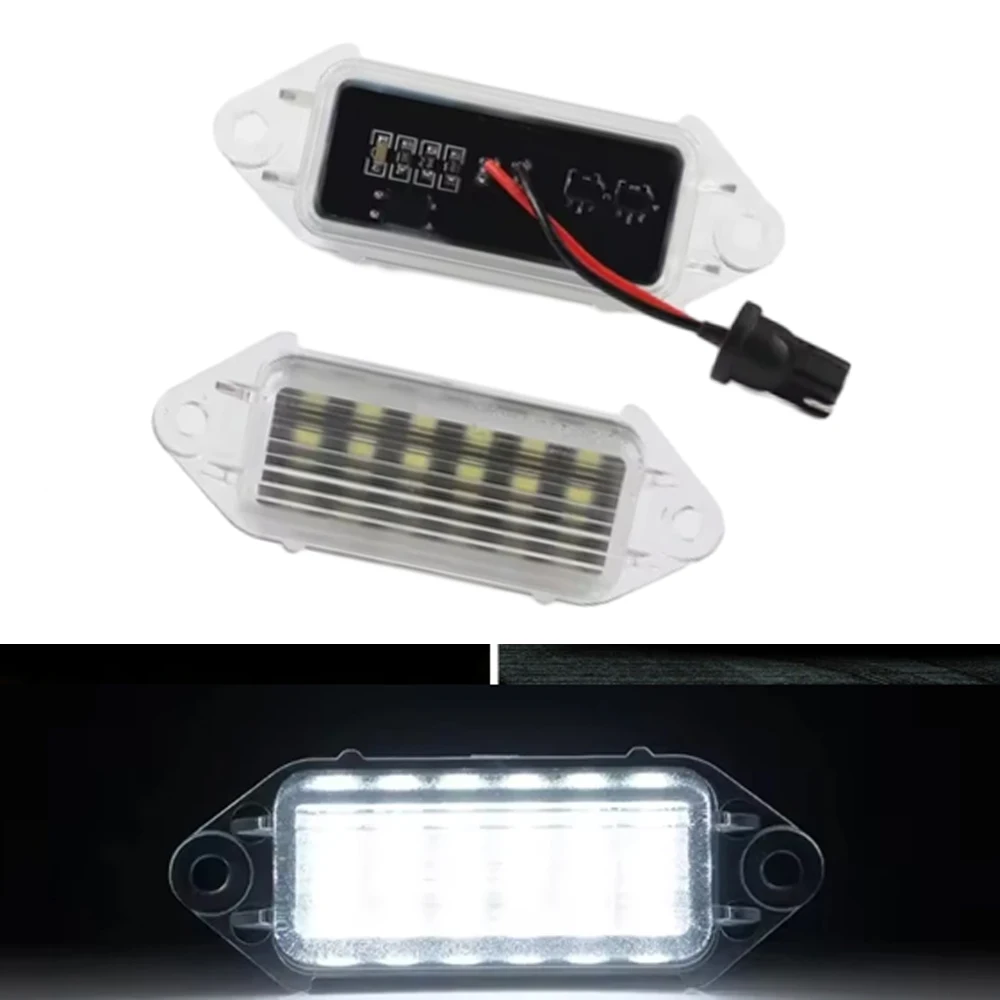2 шт. светодиодные лампы для номерного знака Mitsubishi Lancer 8341A099 MB623967 ксенон белый свет