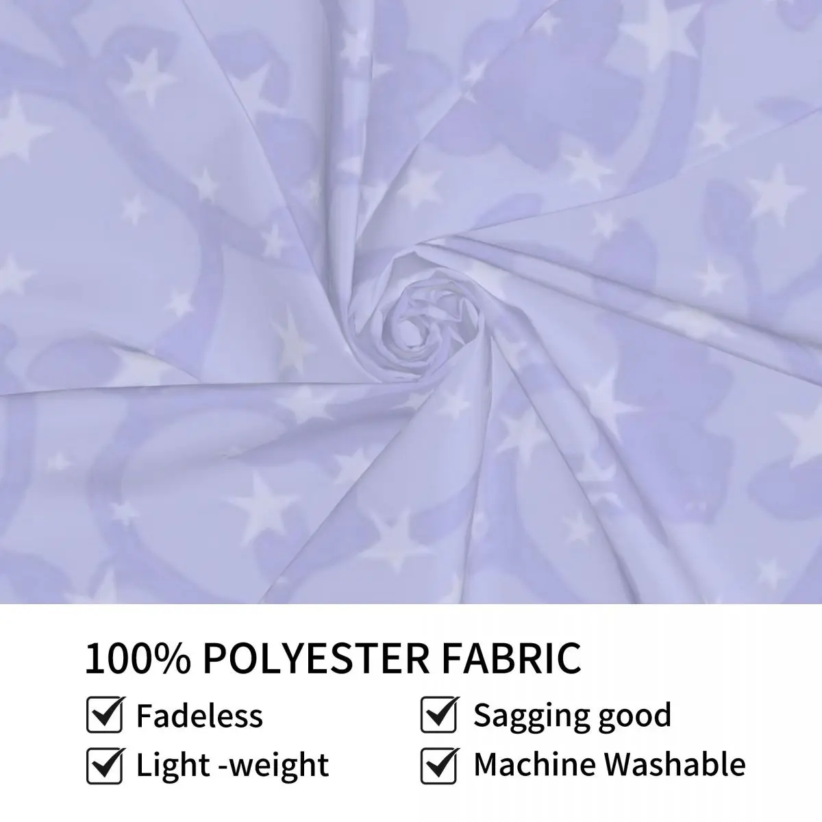 Лавандовый гобелен Damask Star Field pattern