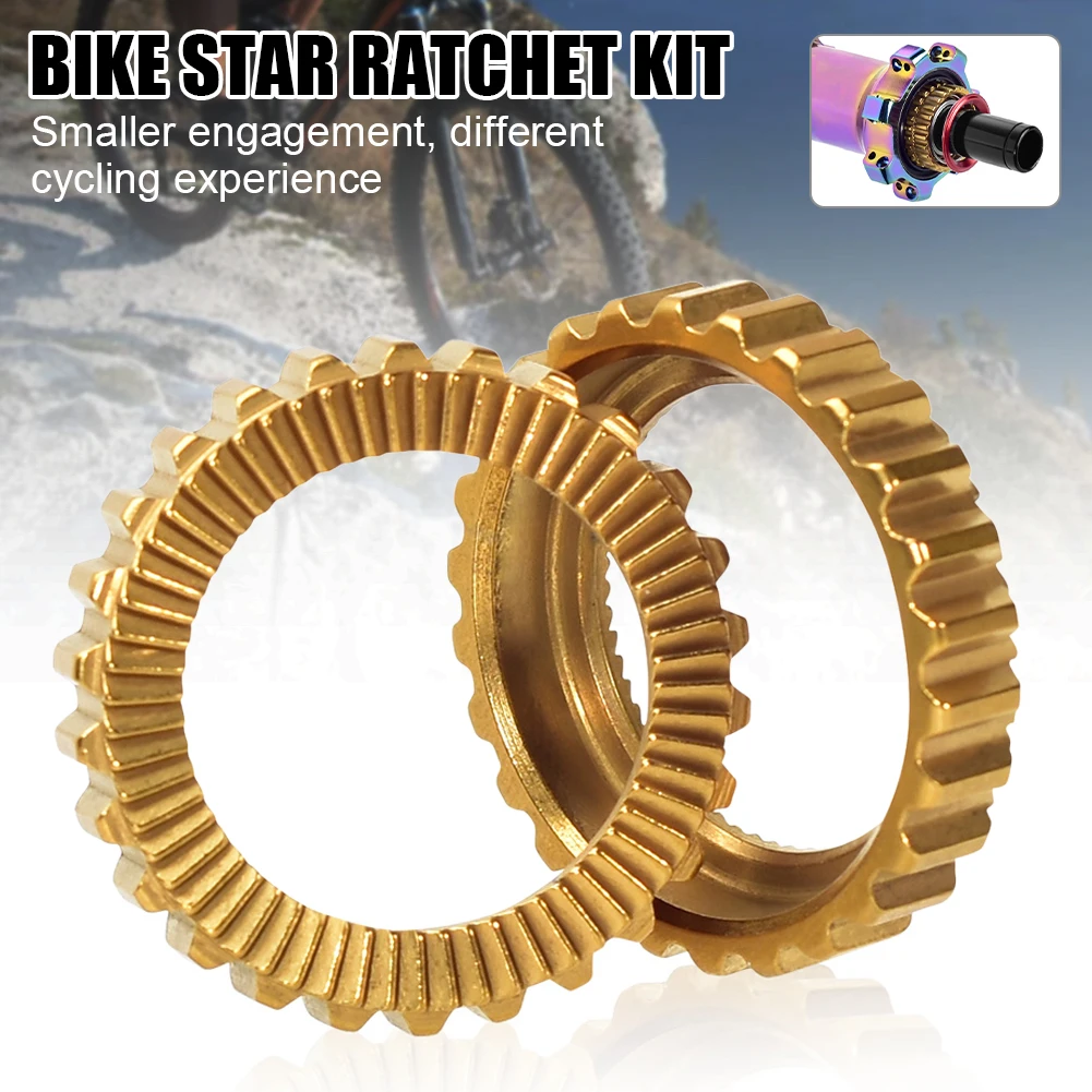 

60T Bicycle Star Ratchet Bike Hub Service Upgrade Kit 6-degree for DT Swiss X1600/X1700/1501 Hubs Cycling Accessories
