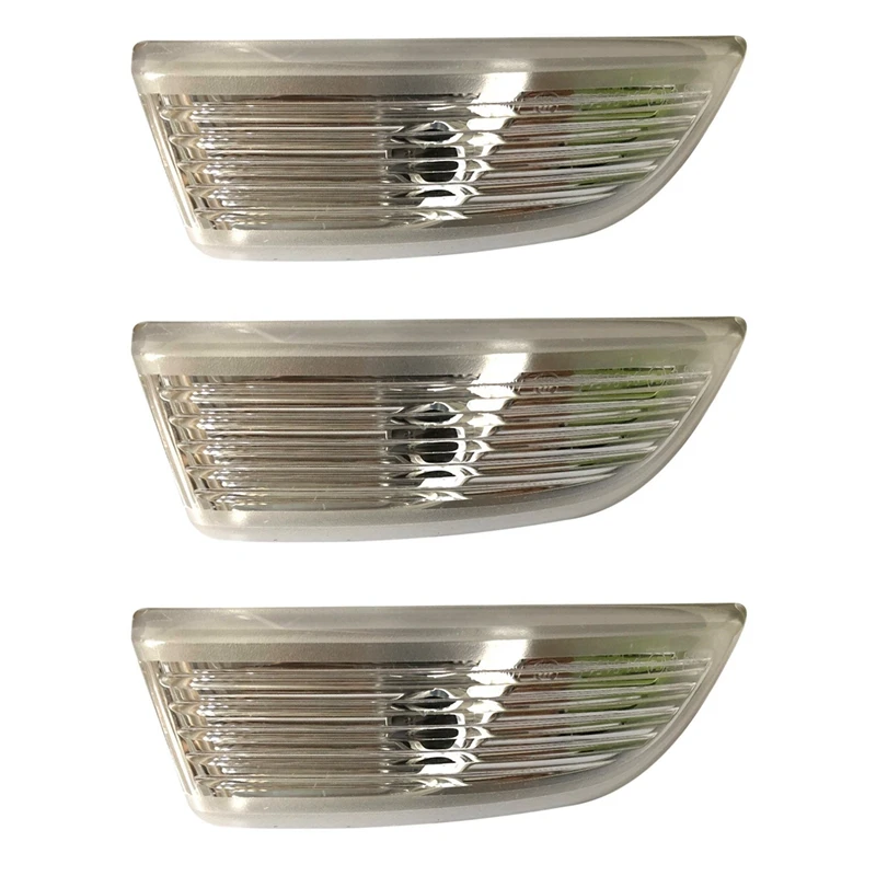 

3X Left Side(LH)Wing Mirror Door Indicator Lens Turn Signal Light Cover For Ford Everest Ranger 2012-2018 Without Bulbs