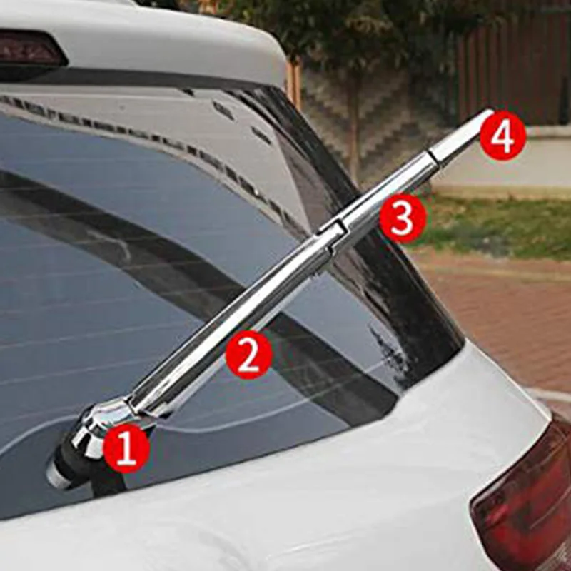 Накладки на стеклоочистители для Hyundai IX35 2018 верхние хромированные наклейки из