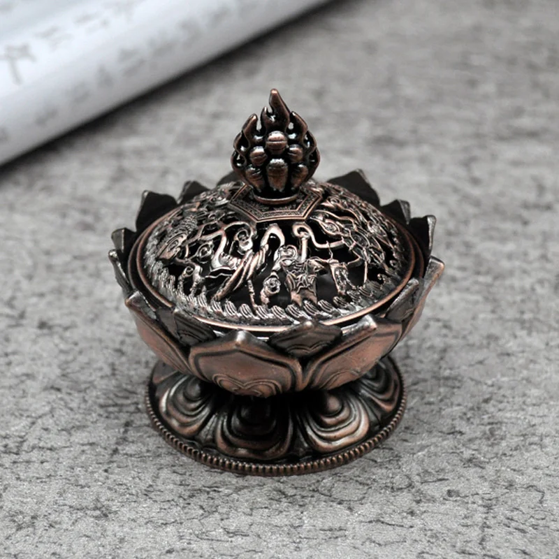 Brass Mini Sandalwood Censer Incense Metal Craft Home Decoration