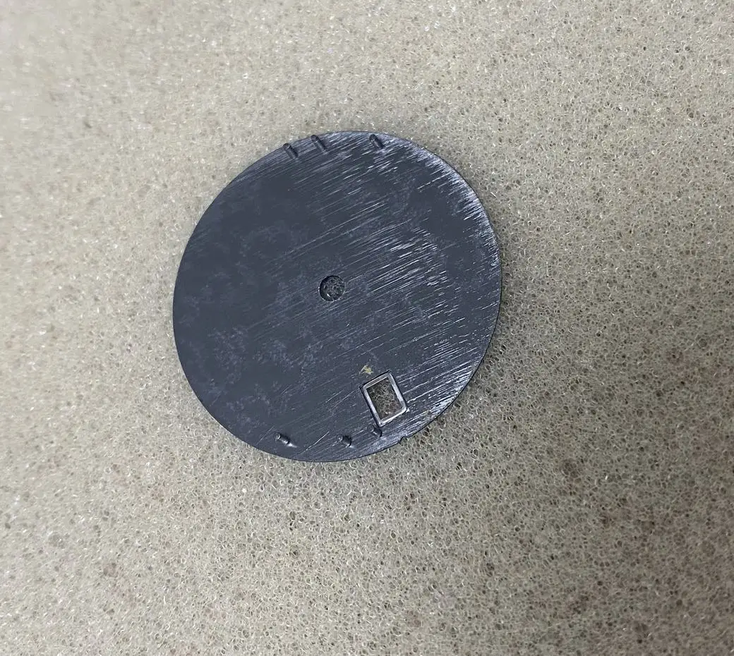 Vintage dial frosted black C3 Green Luminous 28.5 MM NH35/36 Movement NH35 Dial SKX007 Mechanical Watch Modification Accessories