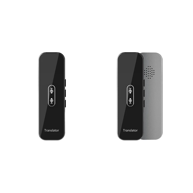 

G6X Portable Intelligent Interpreters Real Time Voice Wireless Translators 137 Languages Translator Black