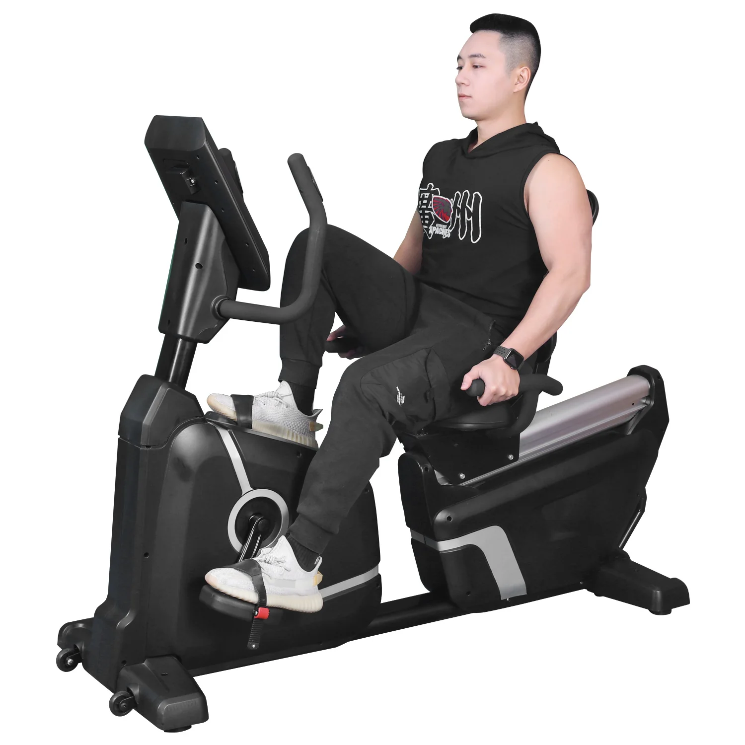 

Home gym elliptical bike exercise trainer