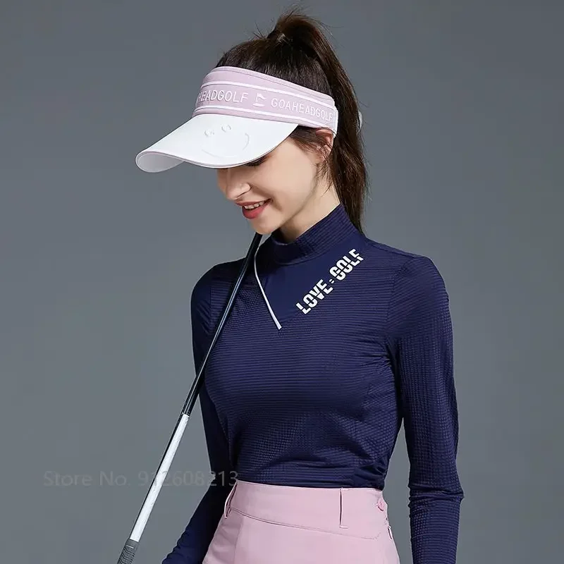 Женская кепка с козырьком от солнца Love Golf летняя Корейская Кепка для гольфа