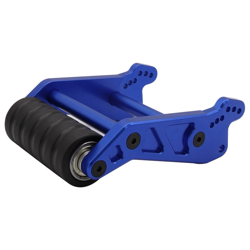 

Metal Tail Wheel Head-Up Wheelie Bar for Losi LMT Monster Truck 1/8 RC Car Upgrade Parts Accessories Blue