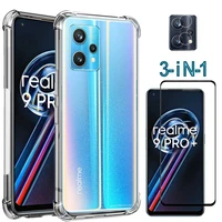 Realme Pro Plus Cases Realmi Pro Plus Case Silicone Glass For Realme 2022 Shockproof Cover Realme 9Pro Plus Phone Case