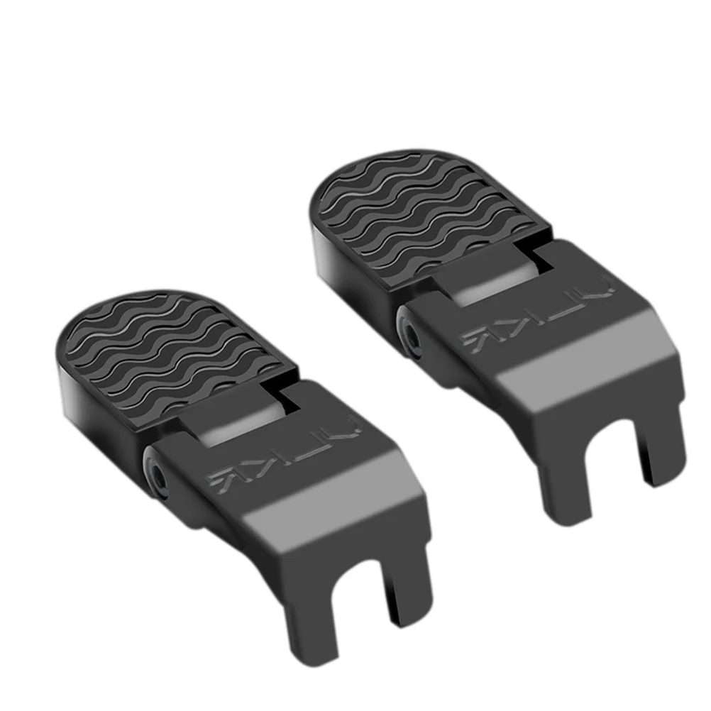 

Rear Seat Pedal Bike Cycling Durable Folding Electric Bikes Adults Pedals Aluminum Alloy Accessory Back Axle Practical Ebikes