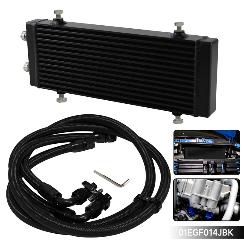 

Small/Medium/Large Size Dual Pass Bar&Plate Oil Cooler Kit Fits for BMW E90 E92 E93 335i E36 Euro 6cyl E46 M3