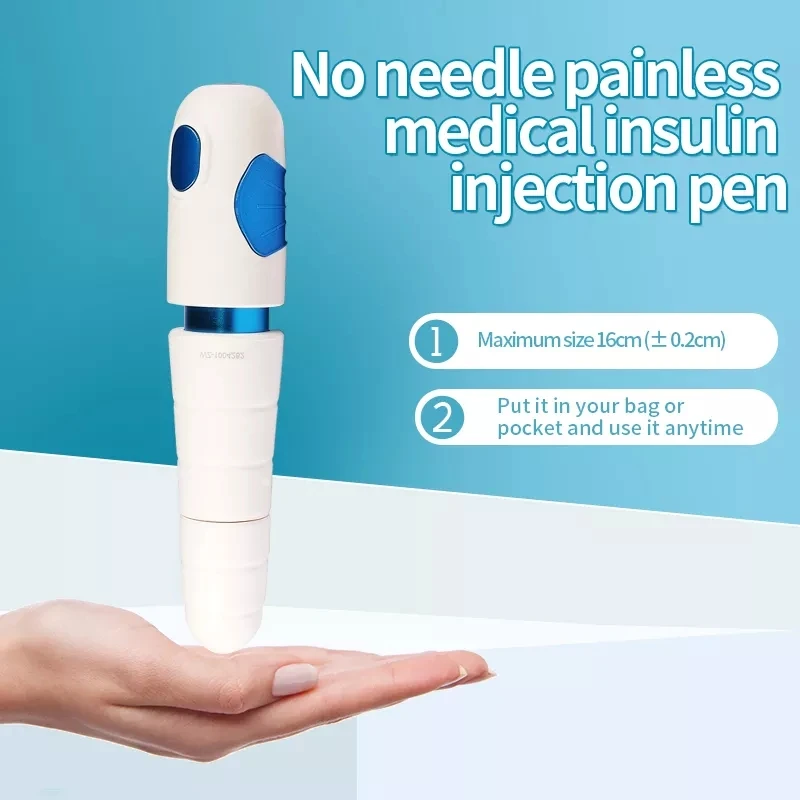 2023 Новый инъекционный шприц для инсулина 2 в 1 с регулируемой иглой