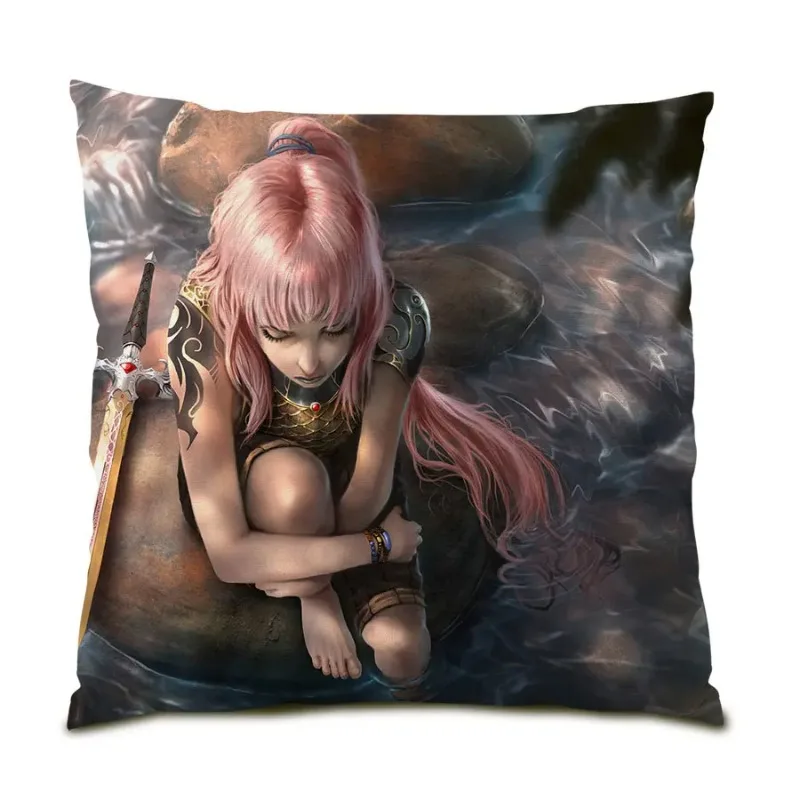 Рисунок 4 - Наволочка бархатная в японском стиле для подушки