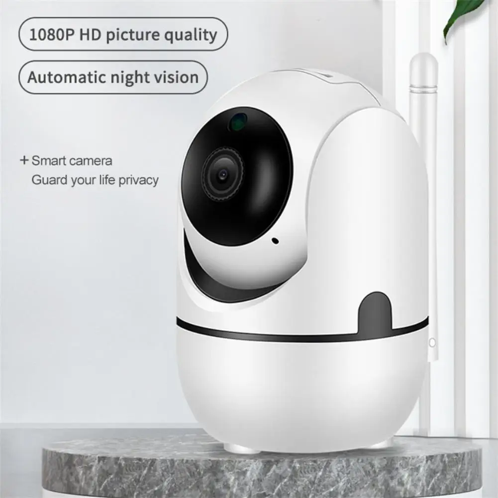 

Беспроводная Wi-Fi камера с углом поворота 1080 градусов, Hd 360 p