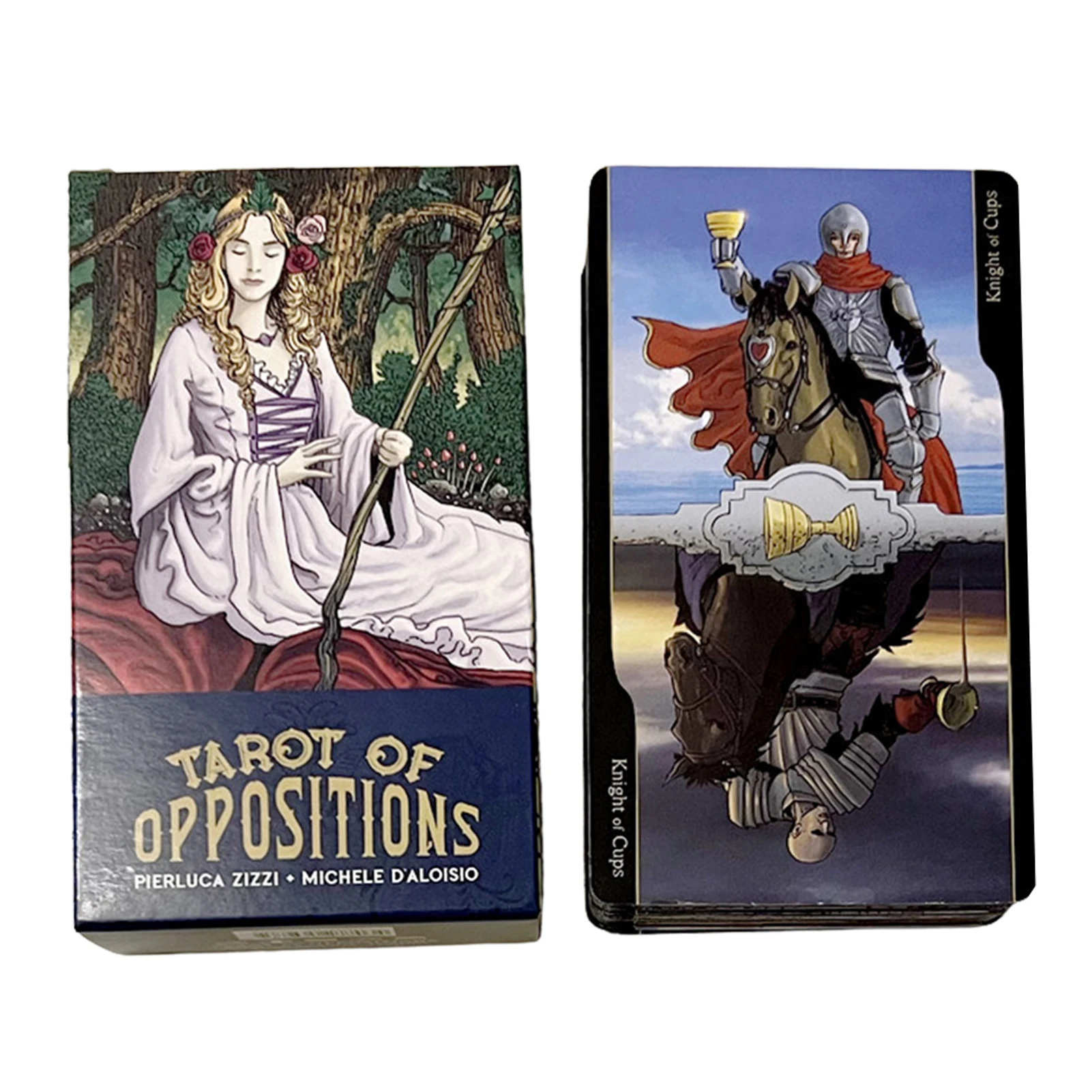 

12X7 Tarot Of Oppositions Tarot Cards Board Game Adult English Tarot Deck Card Deck Playing Cards Fate Games Colorful Box