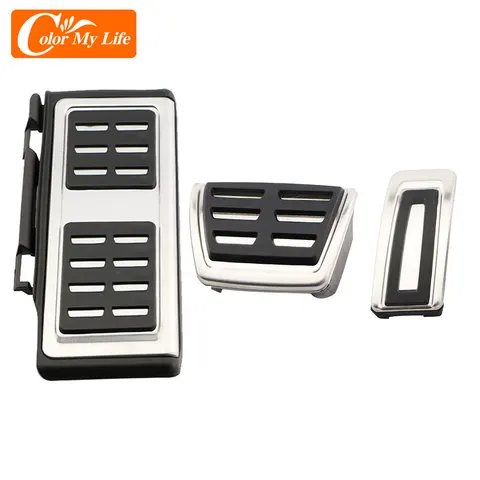 Автомобильные педали LHD для VW Tiguan 2017-2022 Passat B8 Golf 7 T-cross Tcross T-roc Troc для Skoda Octavia A7 для Seat Leon 5F MK3