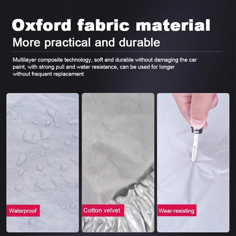 Для GAC AION V Y PLUS S MAX HYPER HT 2023-Present Трехслойный утолщенный оксфордский автомобильный