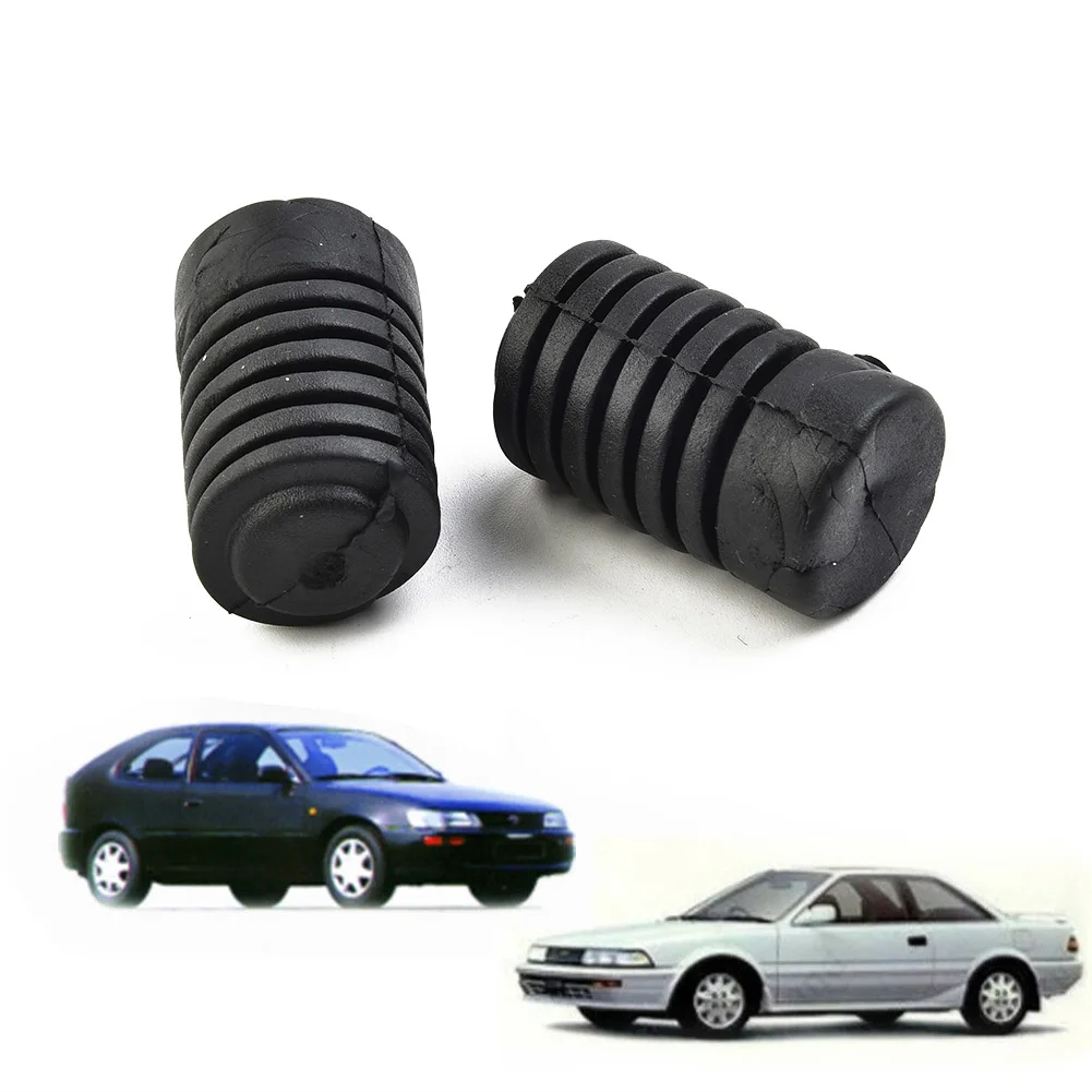 

2pcs Clips Hood Rubber Bumper Stopper Cushion Adiuster Car Hood Bumper Rubber Cushion Buffer Stopper Fit For Toyota Corolla