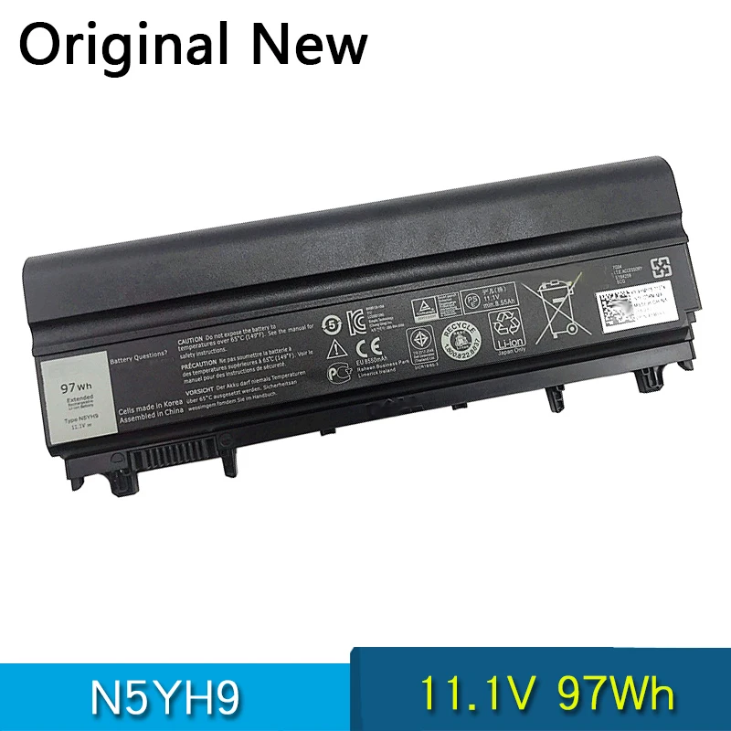 

Новый оригинальный аккумулятор N5YH9 для ноутбука DELL Latitude E5540 E5440 VV0NF VJXMC 0M7T5F 0K8HC 1N9C0 7W6K0 F49WX NVWGM CXF66 WGCW6
