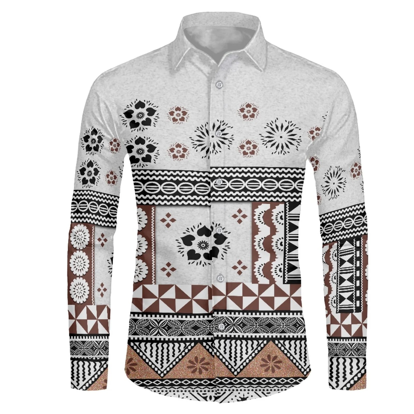 

Мужская рубашка с длинным рукавом, размеры XS ~ 6XL