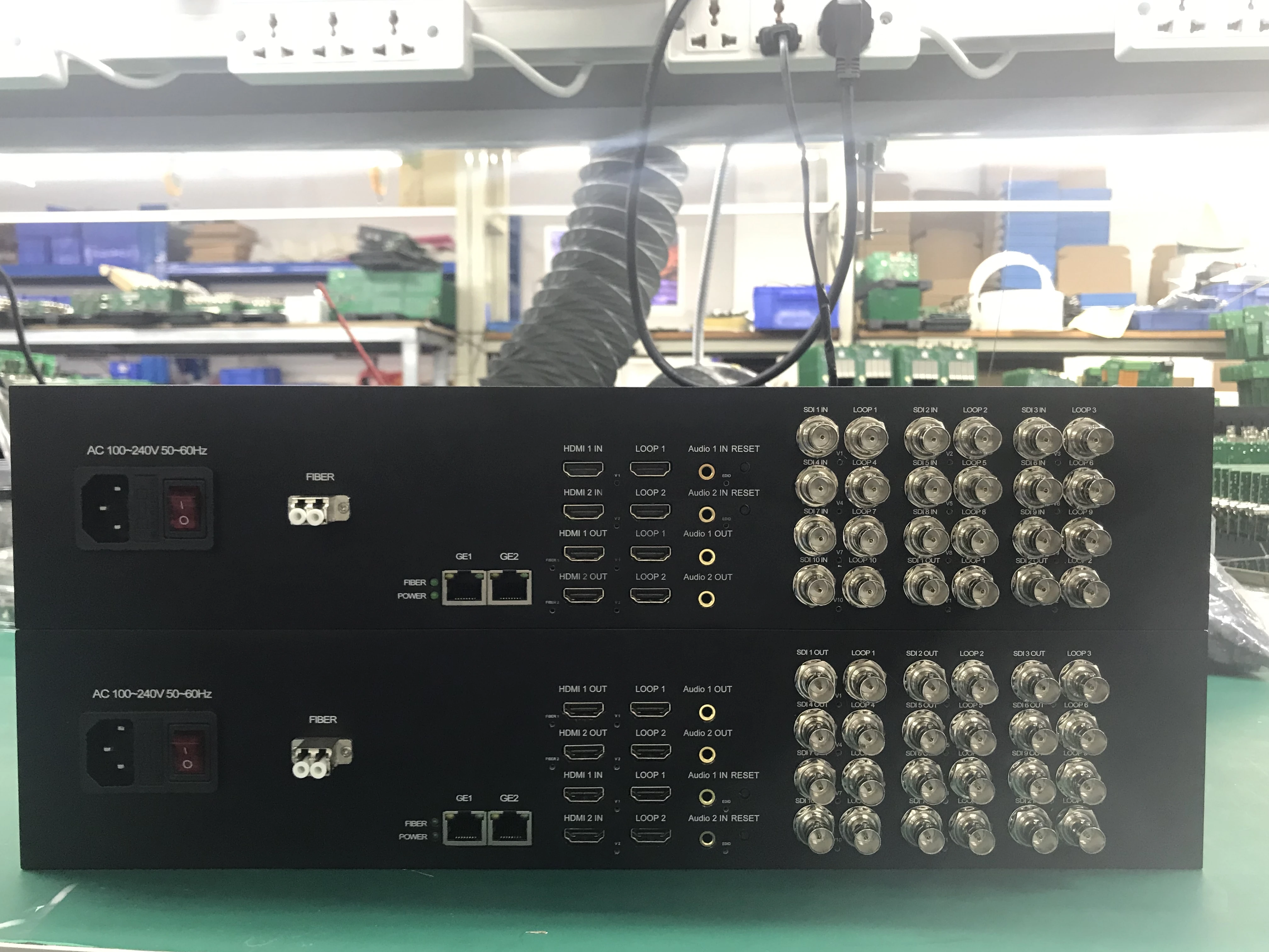 10ch вперед 3gsdi с 2ch назад + двунаправленный 4K 60 Гц HDMI 3 5 мм аудио гигабитный Ethernet