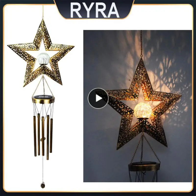 

Ornament Wind Chimes Waterproof Energy Conservation Memorial Wind Chimes Restaurant Coffee Shop Wind Chime Tube Garden Pendant