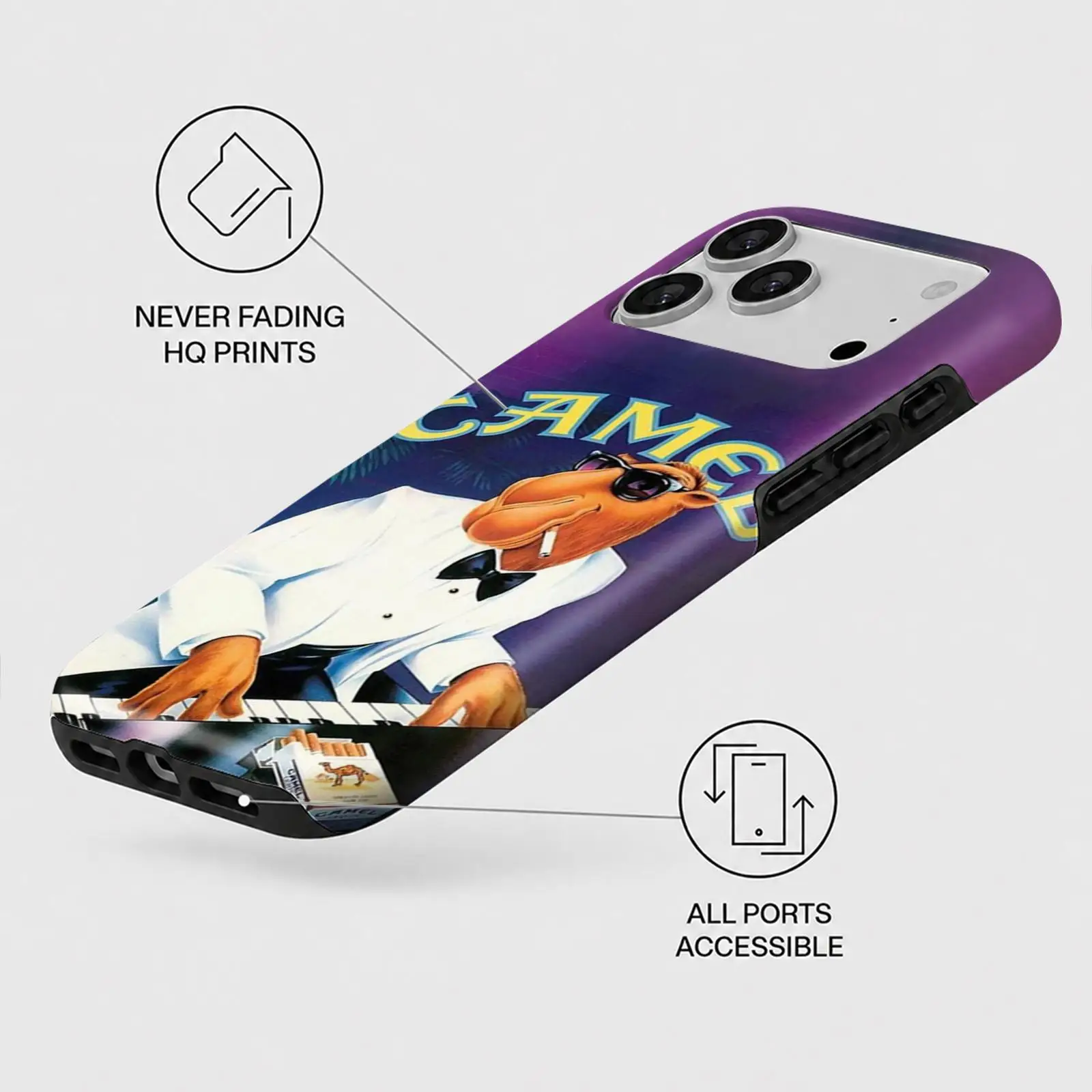 Фото Чехол для телефона C-Camels для iPhone 17 16 15 14 13 12 11 Pro Max Air, двухслойный защитный чехол 2-в-1. №5
