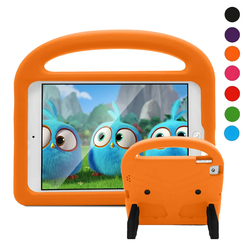 

EVA Portable Stand Kids Safe Foam Shockproof Tablet Cover For Apple iPad 2 3 4 A1458 A1459 A1460 A1416 A1403 A1397 A1396 Case