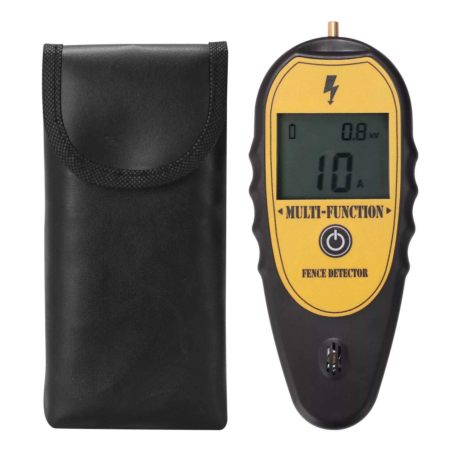 

200-15000V Ranch Fence Digital Display Voltege Current Tester Fault Finder Current Direction Measuring LCD Backlight Display