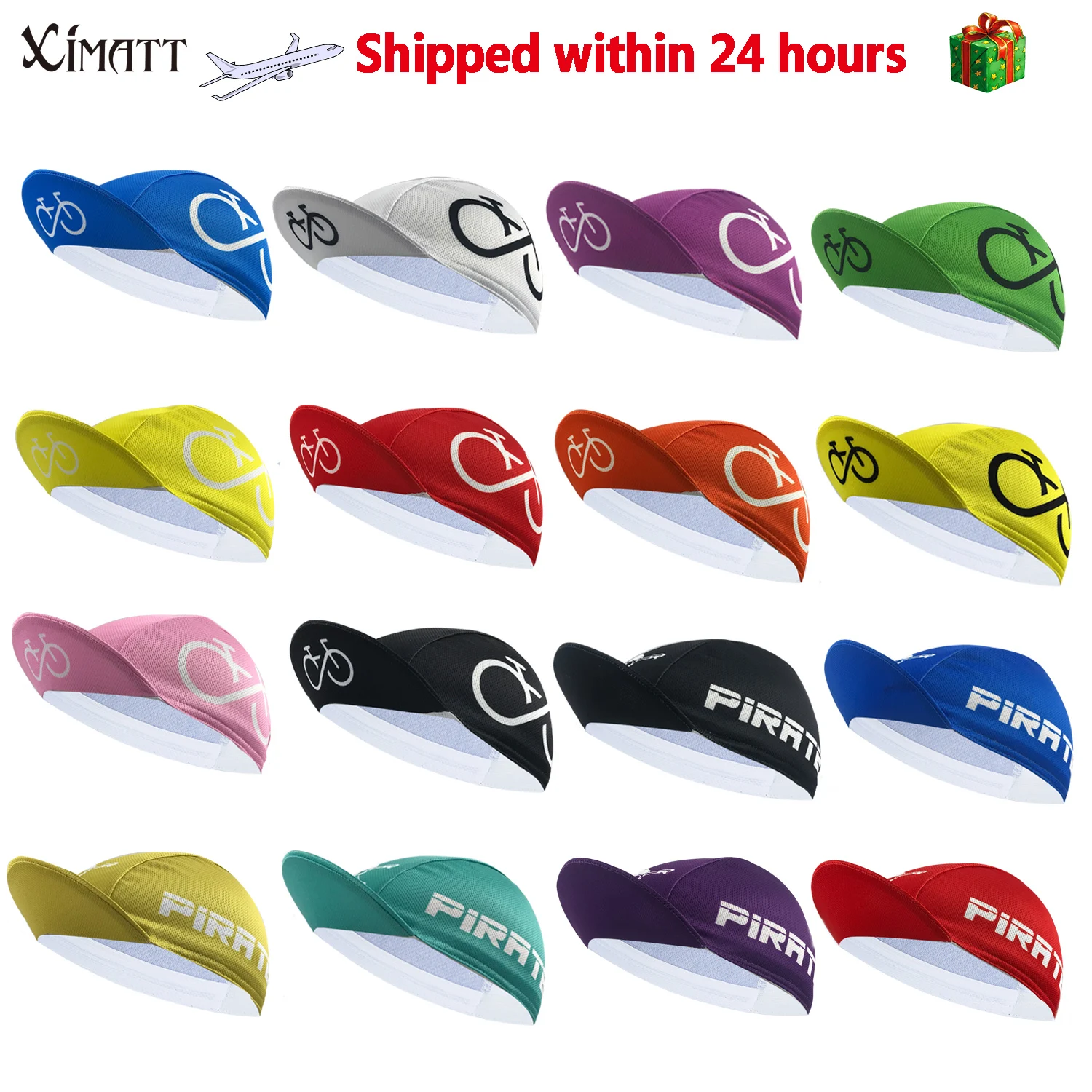 Classic All-Match Simple XIMATT Summer Cycling Cap Essential Hat For Bicycle Sport Two Styles A Variety Of Colors To Choose From