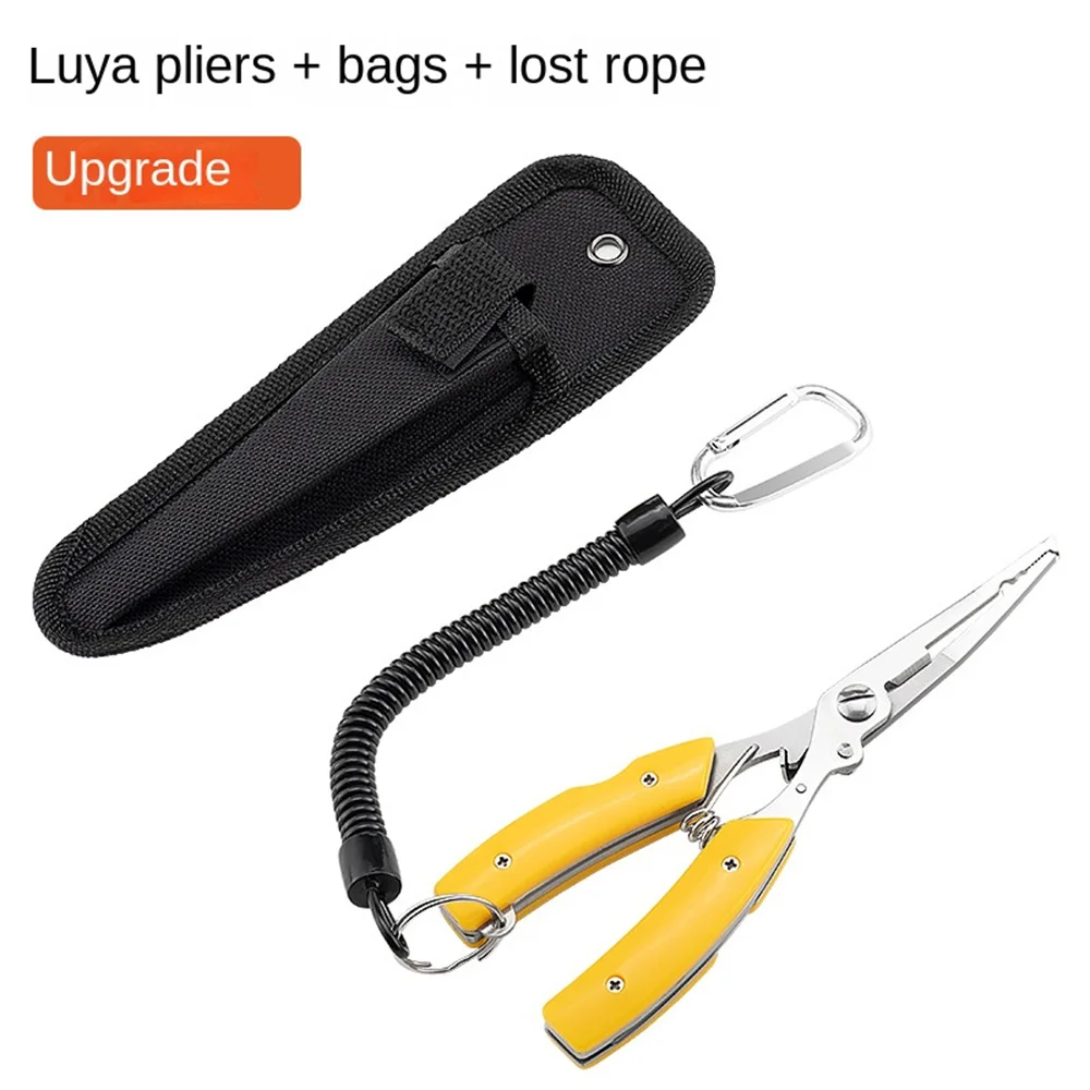 

Fishing Forceps Heavy Load No Rust Basic Durable Convenient Fishing Tongs With Cutter Fishing Tongs With Unhookler Hook Pliers