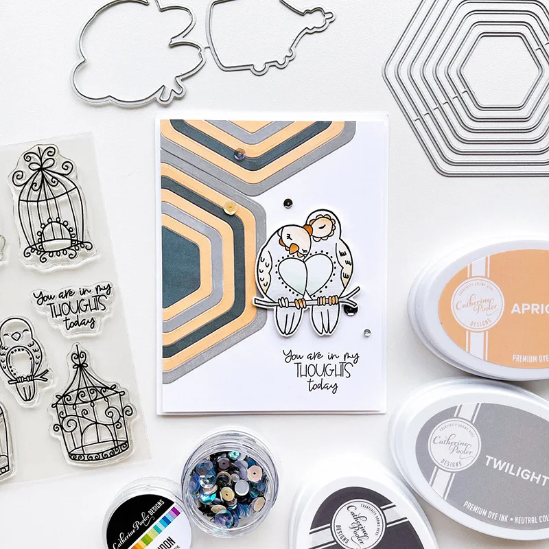 Многослойная алмазная рамка металлические трафареты для DIY скрапбукинг альбом