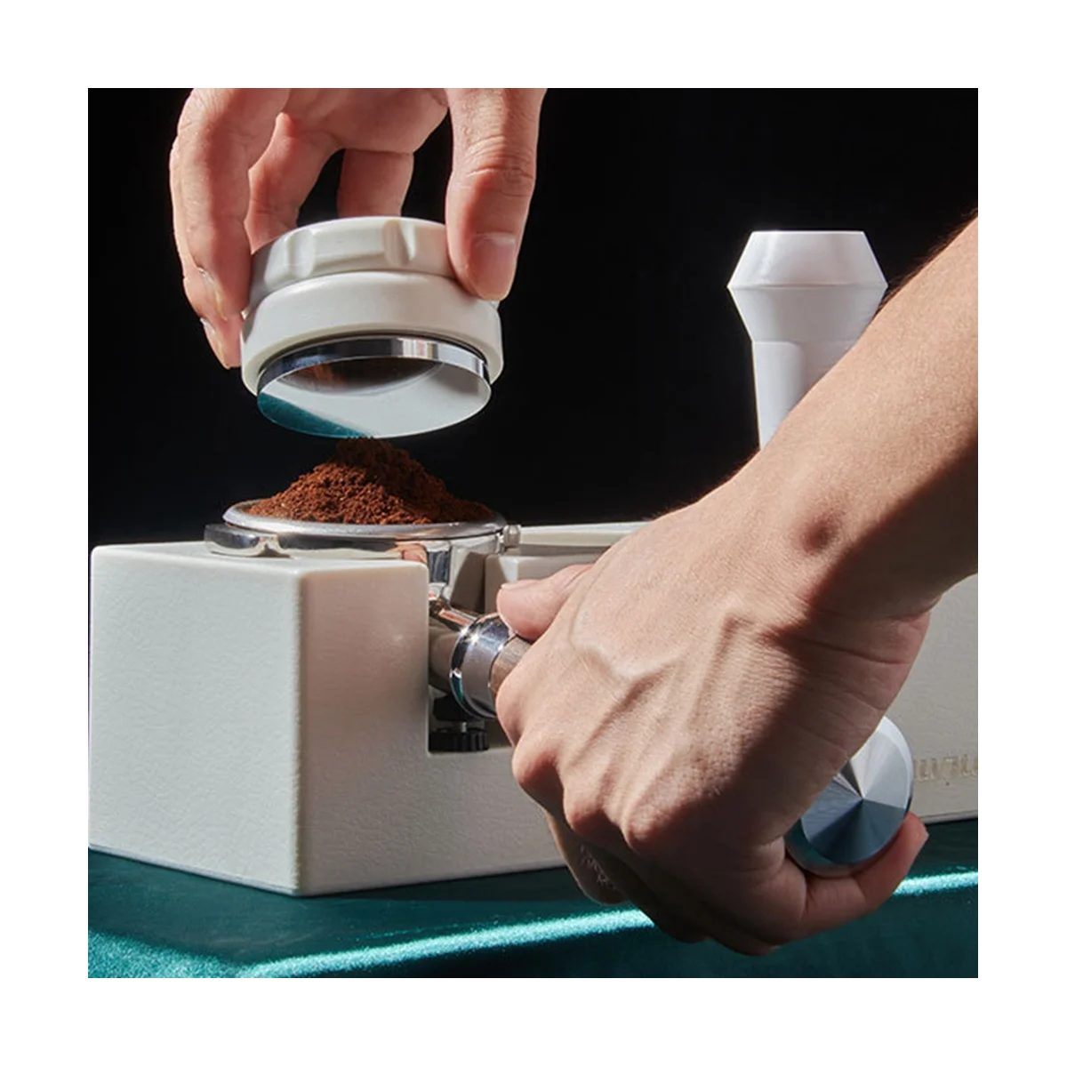 Держатель для темпера кофе подставка коврика дистрибьютора эспрессо аксессуары