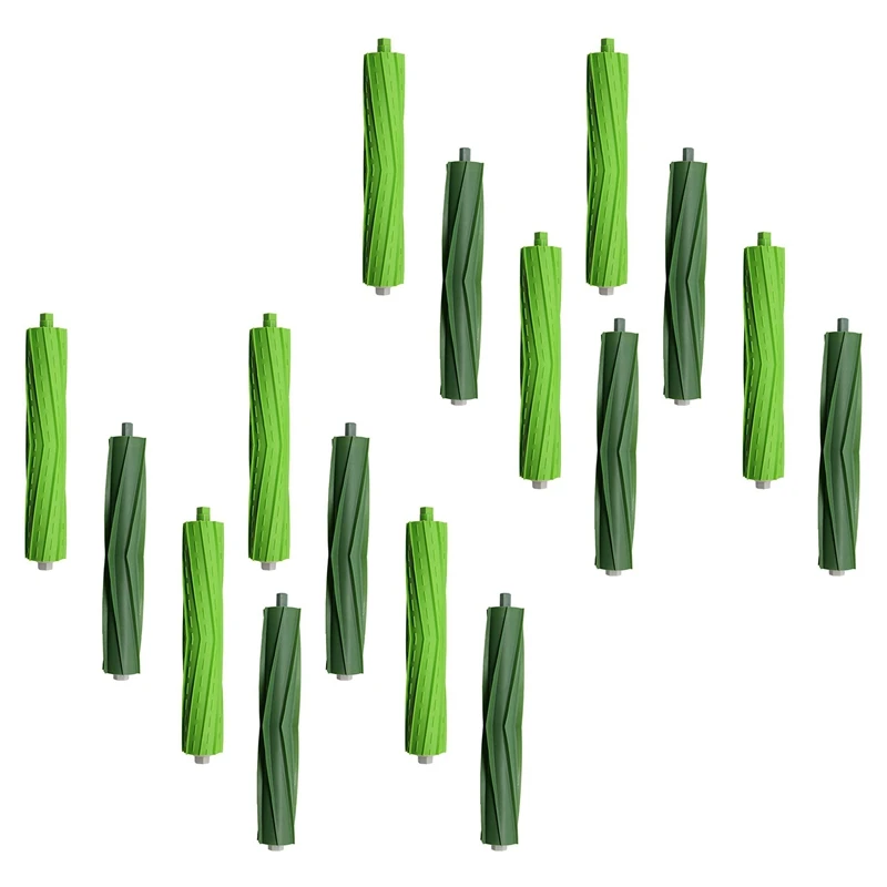 

8 Set Of Multi-Surface Rubber Brush Rollers For Irobot Roomba I&E Series I7 I7+I8 I8+/Plus E5 E6 E7 Robot Vacuum Cleaner
