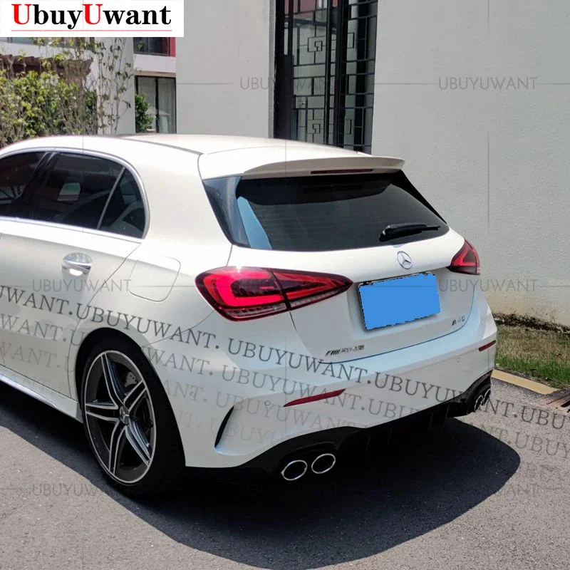 Задний спойлер из АБС-пластика для Mercedes Benz A class W177 2019 2020 2021 A180 A160 A200 A220 A250 A45 A35