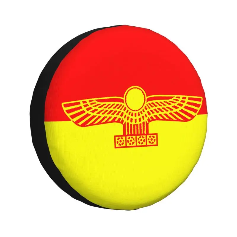 Aramean Suryoyo Крышка запасной шины с флагом для джипа древнего внедорожника жилого