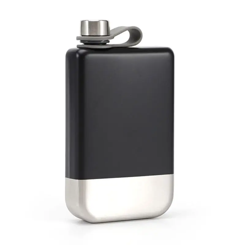 

Premium Hip Flask for Whiskey 9oz 304 Stainless Steel Hip Flask with Funnel Leakproof Camping Whiskey Flask