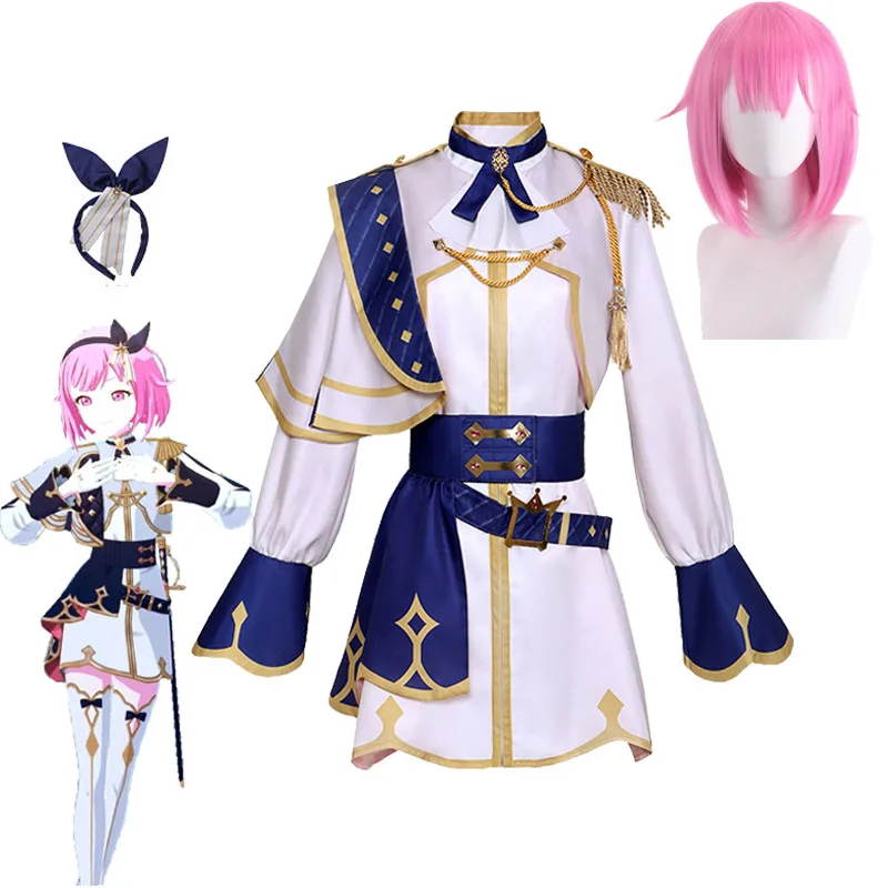 PJSK Otori Emu Косплей Костюм Мику: Красочная сцена! Проект аниме-одежды Sekai Wonderlands×Showtime