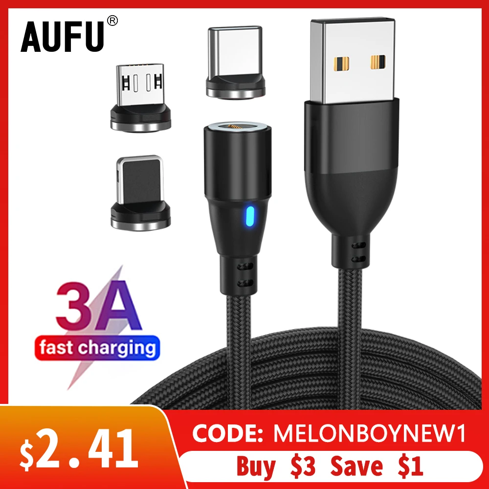 Кабель Melonboy usb-c Micro USB, для iPhone, Huawei, Samsung, Xiaomi 12, Redmi, с магнитным разъемом, с функцией быстрой зарядки