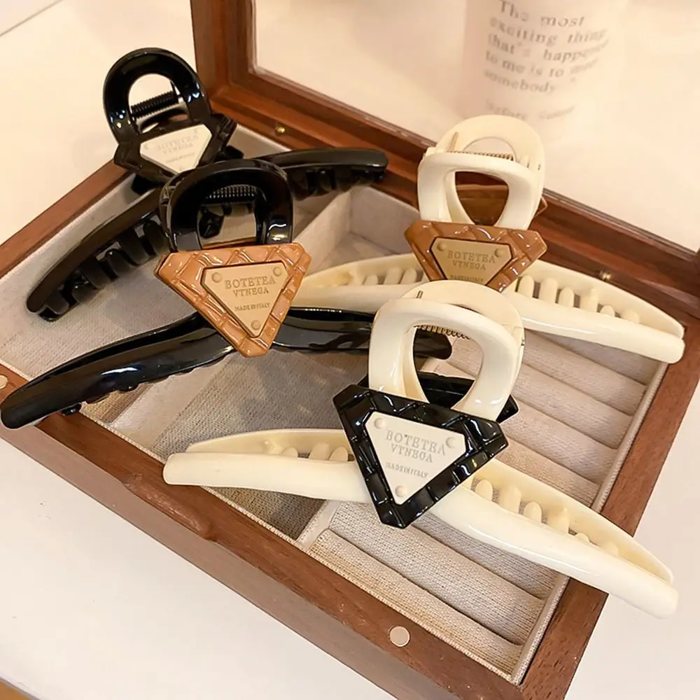 

Clip Headwear For Girls Hairpin For Women Hair Accessories Crab Clip Triangle Sign Hair Claw Korean Style Hair Clip