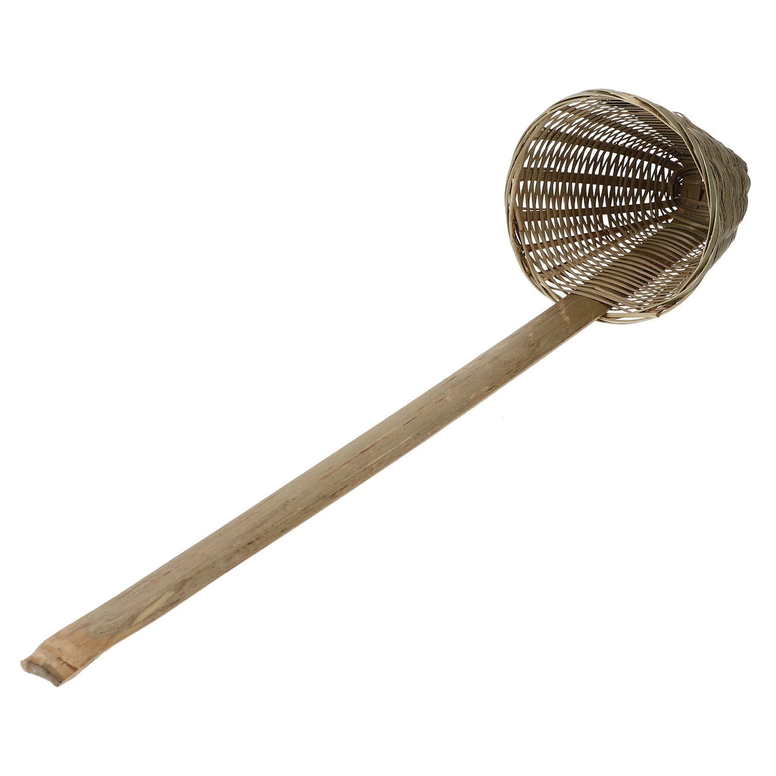 

Household Home Decorative Reusable Convenient Food Strainer Woven Spoon Strainer for Storage