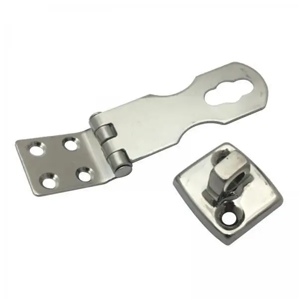

2x304 Stainless Steel Padlock Hasp Swivel Door Clasp Marine Boat Hardware