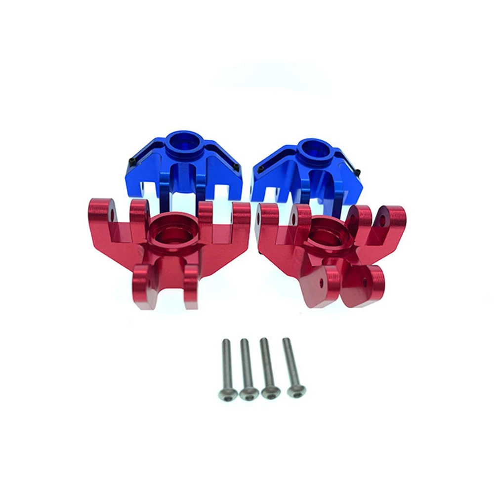 

Алюминиевая Передняя рулевая чаша, 1 пара, сине-красные обновленные детали для Losi Lmt Monster Truck