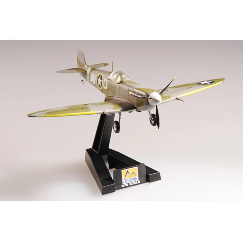 Easymodel 37215 1/72 WWII USAAF 355 Squadro Spitfire Fighter собранная готовая военная статическая