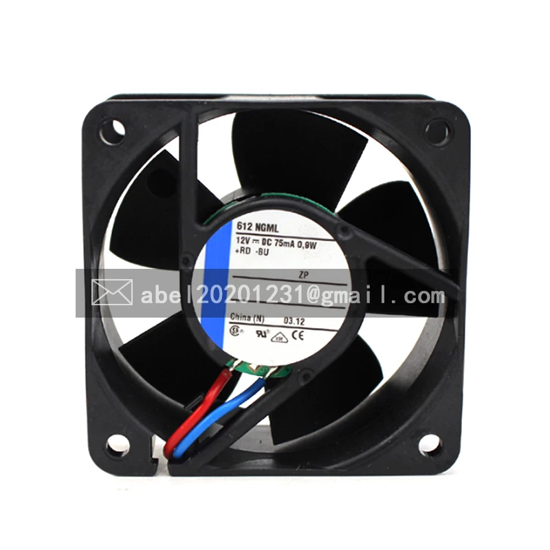СОВЕРШЕННО НОВЫЙ ОРИГИНАЛЬНЫЙ ВЕНТИЛЯТОР 612NGML 612 NGML DC 12 В 0 9 Вт 6025 60*60*25 мм
